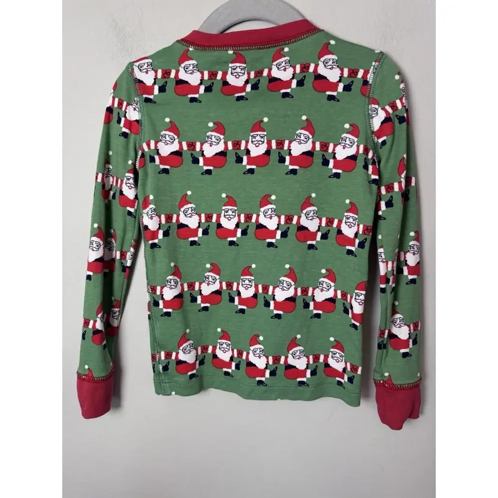The Beaufort Bonnet Unisex Marching Santa 2 Piece PJ's 4T Cotton